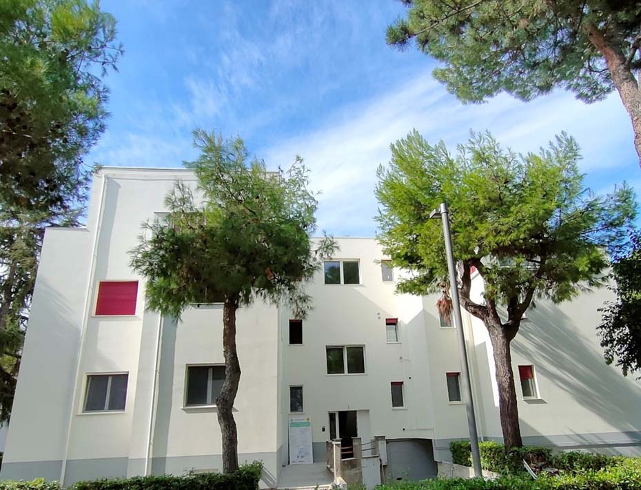 Riqualificazione con cappotto termico Boerotherm dell'edificio a Giulianova