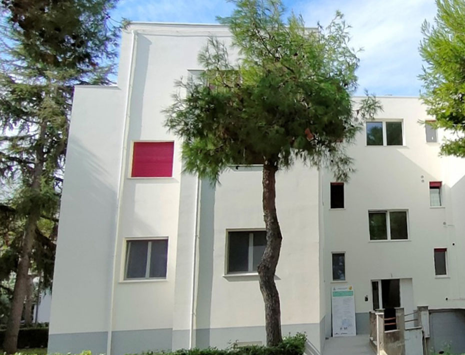 Riqualificazione con cappotto termico Boerotherm dell'edificio a Giulianova