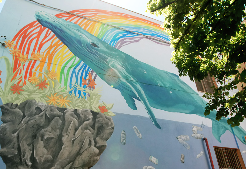 Boero, con Solarya 65, sponsor tecnico per un murale a Catania