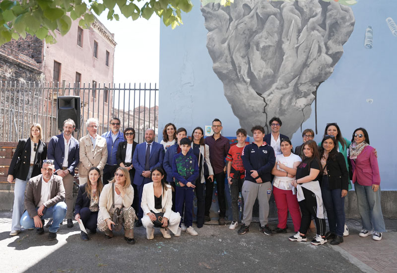 Boero, con Solarya 65, sponsor tecnico per un murale a Catania